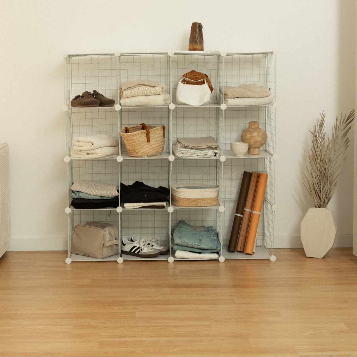 Estantería modular metálica Titán C16 Blanca - Imagen 3